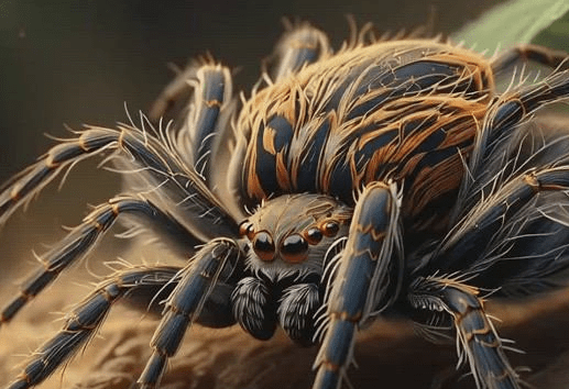 screenshot of AI created spider